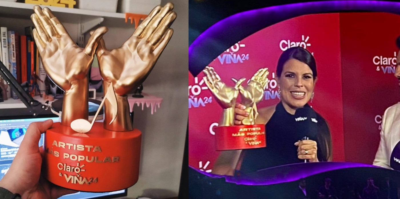 Galardón corporativo personalizado