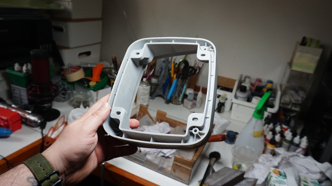 Pieza impresa en resina SLA