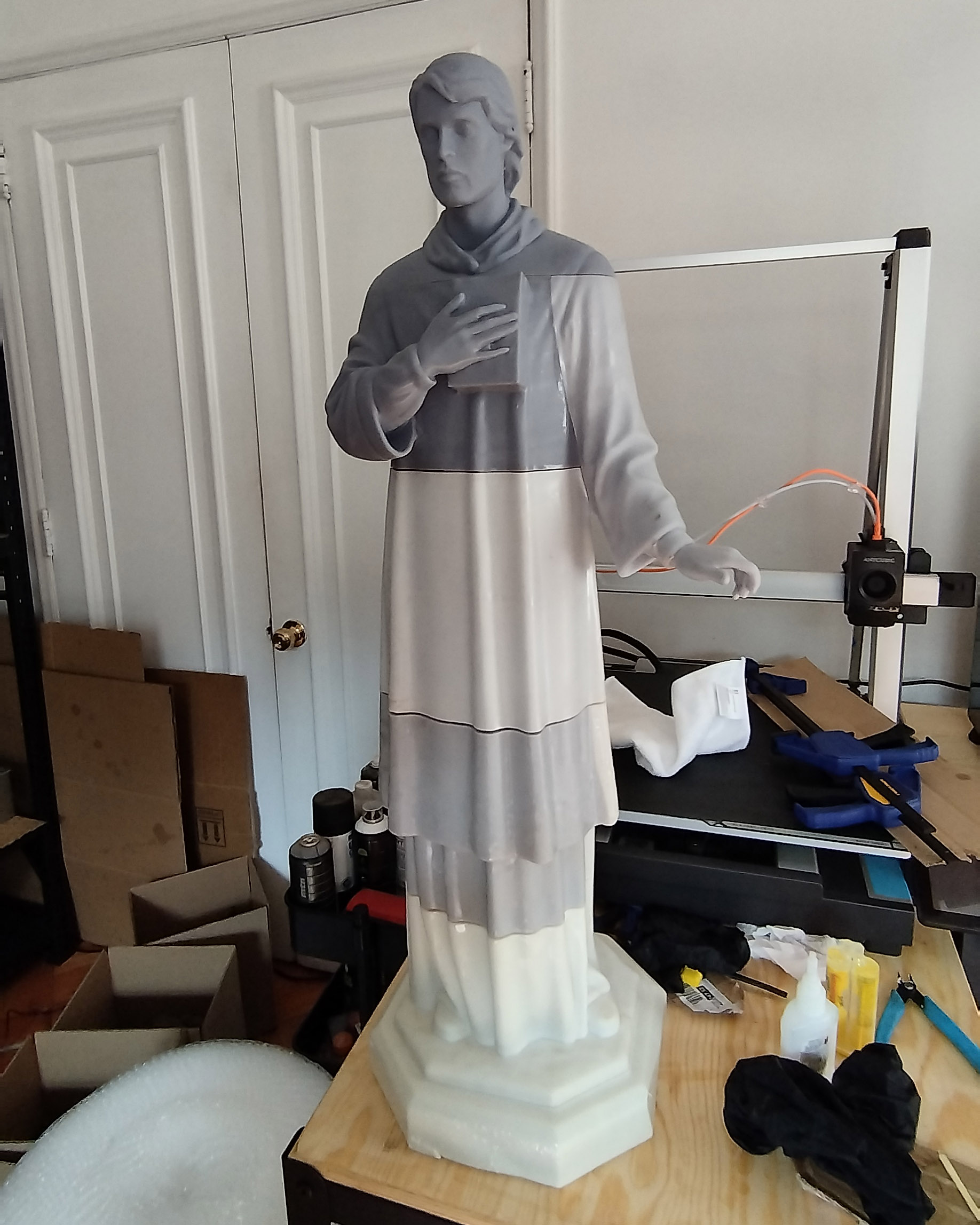 Pieza impresa en filamento FDM