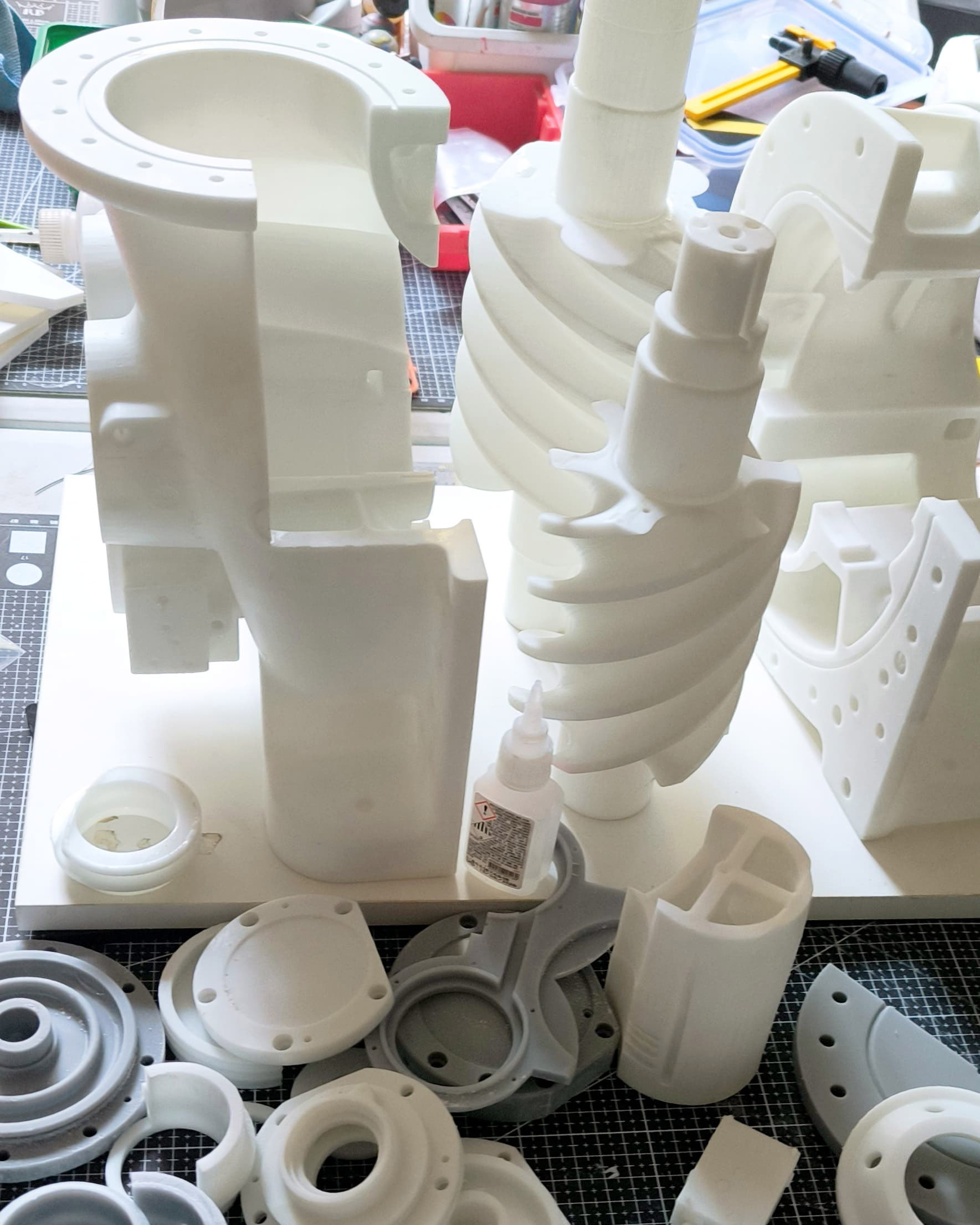 Figuras coleccionables impresas en resina SLA